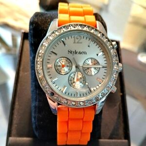 Macy's Style & Co women's watch. Tested & functional. RARE MACYS WATCH.